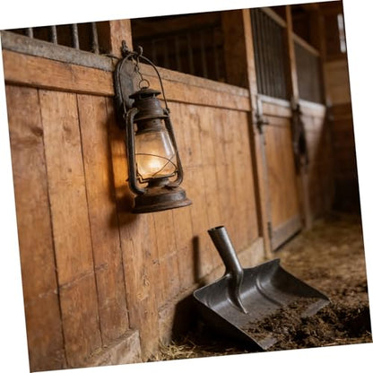 Manual Livestock Cage Shovel Head for Barn Cleaning with Manganese Steel Construction, Versatile Pasture Manure Scoop for Alpaca and Horse Stables, Easy Care Poultry Cage Cleaning