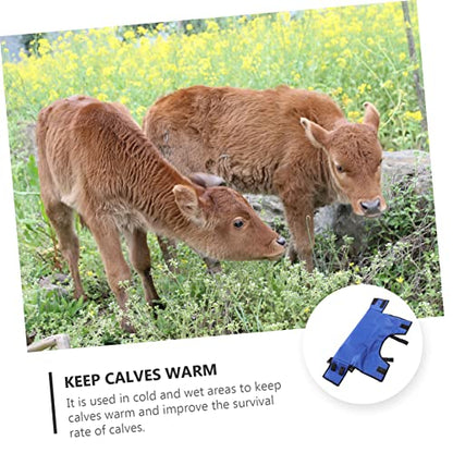 UKCOCO 1Pc Calf Warm Apparel Cold Prevention Vest for Calves Lightweight Windproof Design for Cold and Humid Areas Durable for Optimal Warmth and Breathability