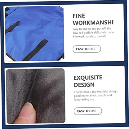 Levemolo Waterproof Coat for Cold Weather Thickened Insulated Vest Belly Wrap Warm Apparel for Calves Windproof and Cold Prevention