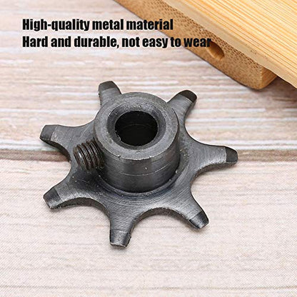 2 Pcs Incubator Reversible Toothed Gears Metal Replacement Wheel Gears for Egg Turning Mechanisms in Poultry Hatchery Equipment