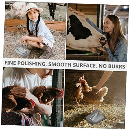 1pc Portable Feeding Shovel Lightweight Farm Distribution Scoop for Poultry Livestock and Gardens Easy to Clean Capacity Versatile Use Farms and Orchards