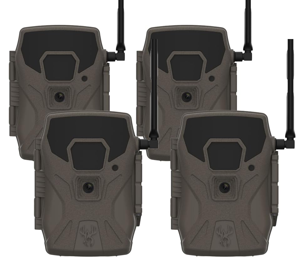 Wildgame Innovations WGI Insite-V 4-Pack Cellular Trail Camera 32 MP, 80ft Detection - size: 4-Pack