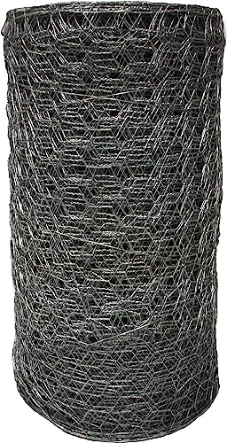 Acorn Chicken Wire 1" X 24" X 150', Perfect for Garden Fencing, Animal Barrier, Plant Supports and DIY Projects, Galvanized Steel - size: 2' Wide X 25' Long, style: 1" Hexagon Pattern