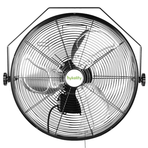 hykolity 5400 CFM 20 in. Outdoor Wall Mount Fan, 3-Speed Industrial Grade High Velocity Outdoor Fans, Waterproof Wall Fan for Patio, Garage, Commercial, and Gazebo - UL Listed - size: 20 in.