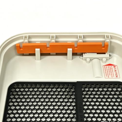 Egg Turner Bar Replacement for Maticoopx 20 Incubator – Egg Tray Turning Rack Part, Restores Automatic Egg Turning, Easy Snap-in Installation (Orange) - color: Orange