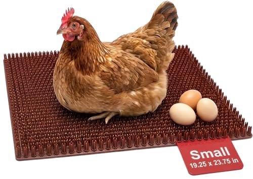 HenGear Chicken Nesting Pads, Astroturf NXT v5.2 Nesting Pads for Chicken Coop, Washable and Reusable Bedding for Clean Egg Collection, Comfortable Laying Surface for Chickens, Small - size: Small