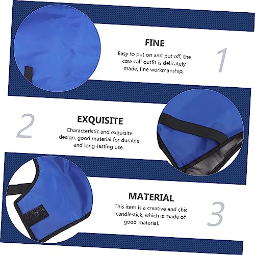 UKCOCO 1Pc Calf Warm Apparel Cold Prevention Vest for Calves Lightweight Windproof Design for Cold and Humid Areas Durable for Optimal Warmth and Breathability