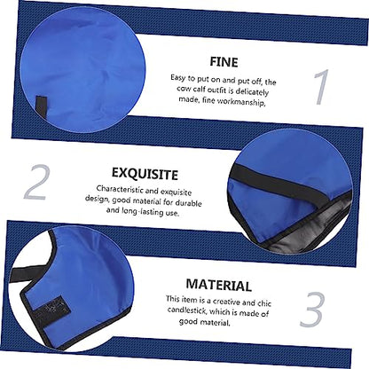 UKCOCO 1Pc Calf Warm Apparel Cold Prevention Vest for Calves Lightweight Windproof Design for Cold and Humid Areas Durable for Optimal Warmth and Breathability