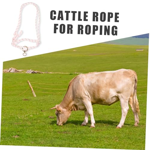 Generic Cattle Traction Halter Wear-Resistant Rope Halter Horse Bridle Alternative Cattle Equipment