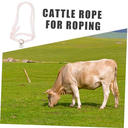 Generic Cattle Traction Halter Wear-Resistant Rope Halter Horse Bridle Alternative Cattle Equipment
