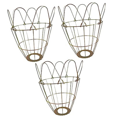 3Pcs Waterproof Heating Bulb Cage Wear-Resistant Lamp Cover for Reptiles Chickens and Young Pigs Heat-Resistant and Scald Design for Household Use