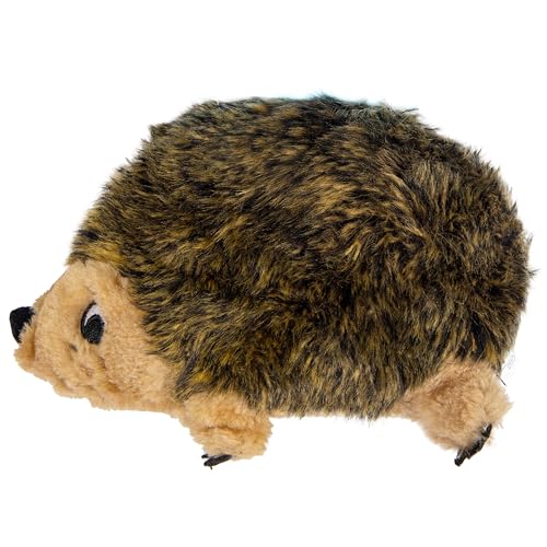 Outward Hound Hedgehogz Stuffed Dog Toy – Soft Plush Hedgehog, Grunts & Squeaks, Medium, 9" x 5" x 6.5" - size: Medium (Pack of 1)