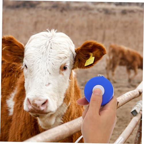 VILLCASE Portable Pig Weight Tape Measure Animal Body Measuring Tape for Farm Supply Multi Functional Waist and Chest Measurement Tool for Cattle Goats Livestock