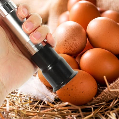Garneck Egg Detector Lamp Portable Egg Incubator Light for Quail and Chicken Eggs for Candling and Incubation Monitoring High Brightness Easy to Use Design