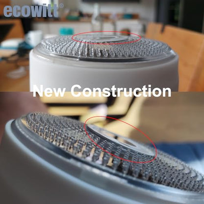 ECOWITT Wittboy Weather Station GW2001, Includes GW2000 Wi-Fi IoT Hub and WS90 7-in-1 Outdoor Solar Powered Weather Sensor, Supports WU/WeatherCloud/Wow/Ecowitt Servers, 915 MHz - style: GW2001BU