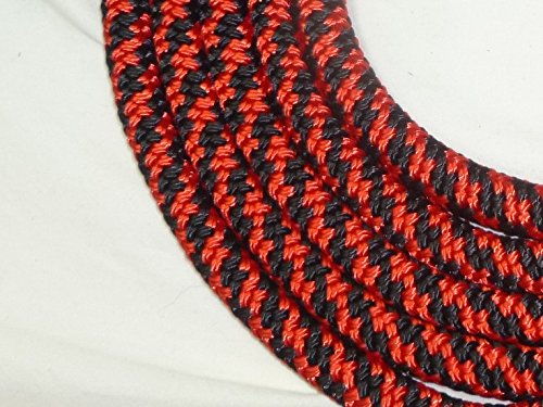 New Style Rope Cattle Halter, Easily Adjustable for Calf, Cow, Steer, Bull, Black/Red - color: Black-Red Checkered