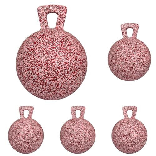 Horsemen's Pride 10" Horse Jolly Ball Peppermint Scented (Pack of 5) - color: Peppermint Scented, size: 10 Inch (Pack of 5)