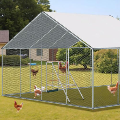 VINGLI Chicken Roosting Bars, Chicken Coop Roosting Perch, Roosting Ladder for Hens, Easy to Assemble for Backyard Poultry (19.3" L x 42" W x 39.4" H)