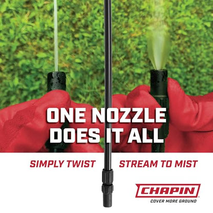Chapin 2-Gallon Pump Sprayer, Reliable Spray for Daily Use, 2pk | Lightweight tank; for home and garden use, for weed control, plant feeding and cleaning with adjustable nozzle and long hose - style: 2 Gallon, 2 Pack