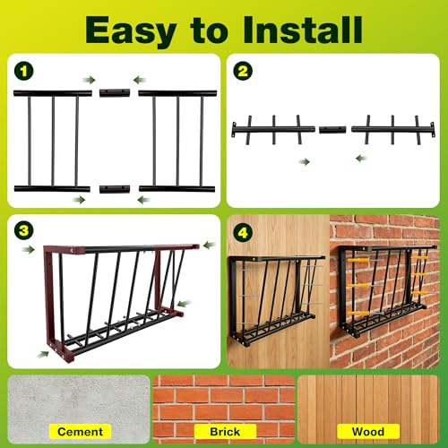 Loyala Hay Feeder, Heavy Duty Wall Mount Hay Rack with 16 Gallon Capacity, 26'' Long Livestock Hay Feeder for Sheep, Goats, Horses Indoor Outdoor Uses