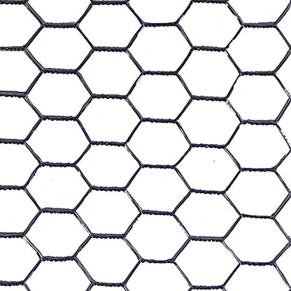 Acorn Chicken Wire 1" X 36" X 150', Perfect for Garden Fencing, Animal Barrier, Plant Supports and DIY Projects, Galvanized Steel - size: 3' Wide X 150' Long, style: 1" Hexagon Pattern