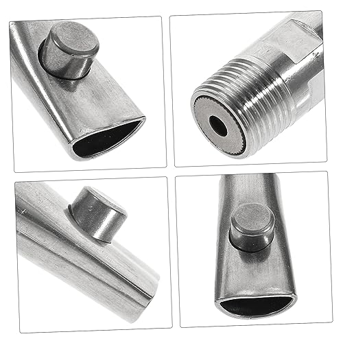 5pcs Automatic Stainless Steel Pig Waterer Piglets Drinking Tools Efficient Nipple Drinkers Leak Design for Livestock Easy Maintenance and Water Conservation