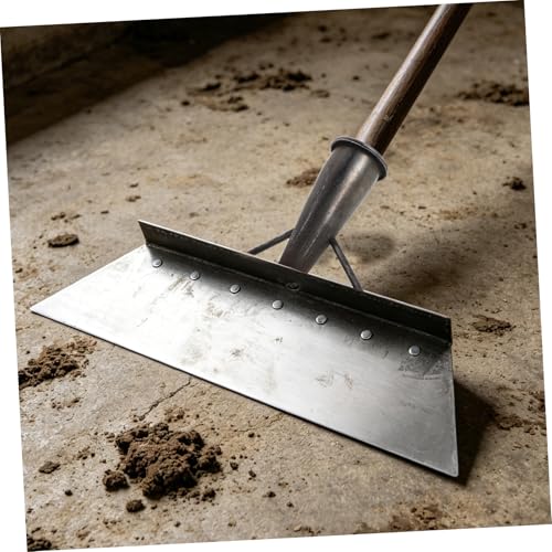 Ciieeo Heavy Duty Manganese Steel Farm Cleaning Shovel 38cm – Poultry and Livestock Manure Removal Scraper for Barn and Pasture Cleaning