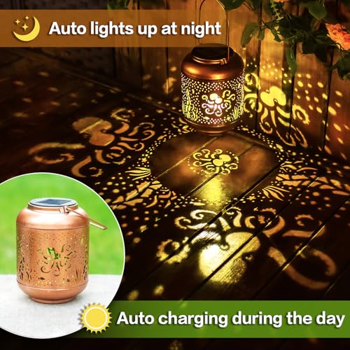 Octopus Solar Lanterns Outdoor Waterproof,Hanging Solar Lights Octopus Gifts for Women Men Metal LED Decorative Light for Yard,Patio,Lawn,Tabletop,Pathway,Landscape,Garden Decor - style: Octopus