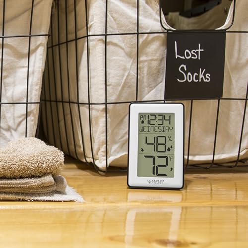 La Crosse Technology 308-1911 Indoor Temperature Station with Humidity Alerts