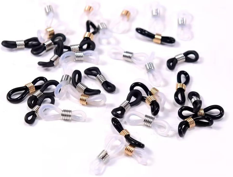 50 Pcs Black Baby Chick Splay Leg Hobble Chicken Leg Bands Adjustable Hobbling Chicken Hobble Braces for Spraddle Leg Repair Poultry Care Supplies, Poultry Feeding and Watering Supplies