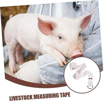 Tape Measure for Livestock Cattle Tape Measure Lightweight Compact Farming Tool