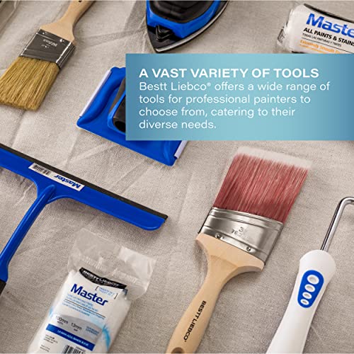 Bestt Liebco 997240120 Master 12" Deck Scrub Brush/Roller/Applicator, White (Pack of 2) - size: 12 in. (Pack of 2)