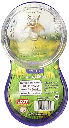 Lixit Feeder or Waterer for Chickens and Other Wildlife (64oz) - size: 64 oz (Pack of 1)