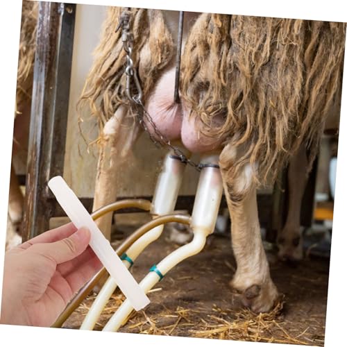 4pcs Rubber Milk Tube for Milking Machine Goat Dairy Cow Farm Milking Accessories No Leakage Easy Install