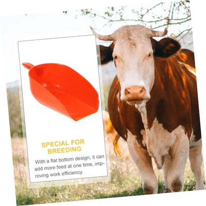 BESPORTBLE Capacity Feed Scoop Reusable Shovel Tool for Livestock Poultry Garden Use Durable Easy to Clean for Farm Home Feeding Tasks