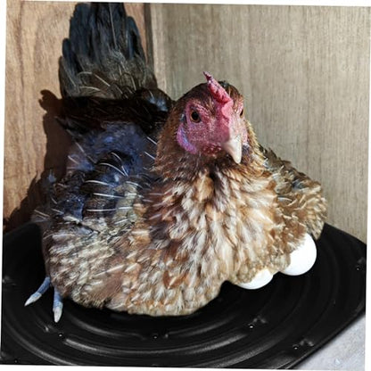 COLLBATH 4Pcs Washable Chicken Nesting Pads Durable Coop Liners for Egg Laying Non Slip Design for Hen Nesting Boxes Fit for Poultry Care Supplies