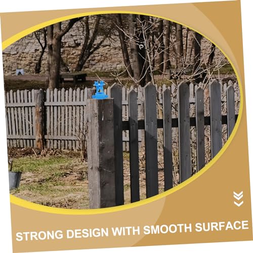 Sosoport 50Pcs Livestock Electric Fence Wire Insulators Material Excellent Insulation for Use Portable Post Insulators for Efficient Fencing