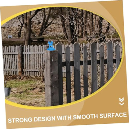 Sosoport 50Pcs Livestock Electric Fence Wire Insulators Material Excellent Insulation for Use Portable Post Insulators for Efficient Fencing