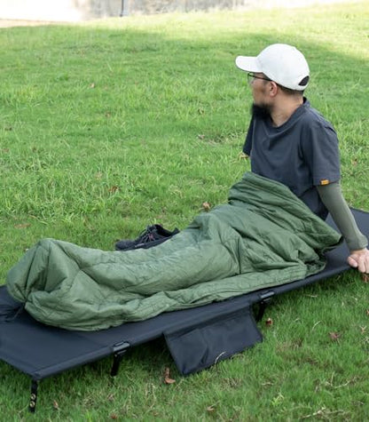 iClimb 3M Thinsulate Insulation Warm Camping Blanket Ultralight Compact - color: Black, size: 72.8” × 55”, 1 lb