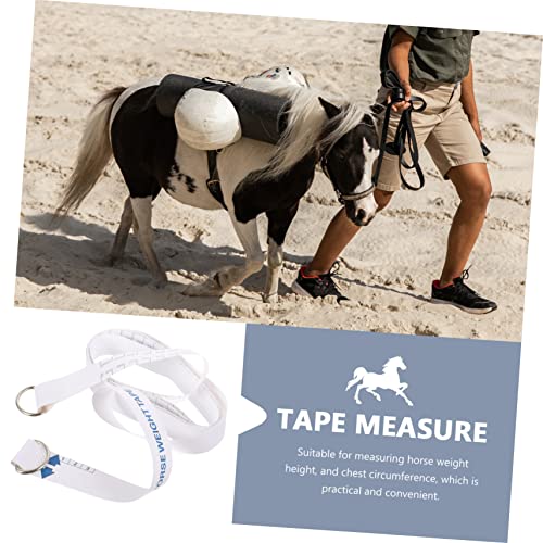 DOITOOL Multi-use Horse Measuring Stick Horse Tape Measure for Weight Height Chest Leg Easy to Carry