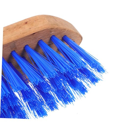 Generic Horse Hair Grooming Brush for Cattle and Horses Hard Bristle Body Brush Easy to Clean Comfortable Grip for Livestock Coat