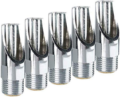 Pack of 10 Pig Waterer Nipple Stainless Steel Pig Nipple Hog Waterer Nipples Drinker NPT 1/2" Pig Nipple Drinker for Sows Piglets Drinking