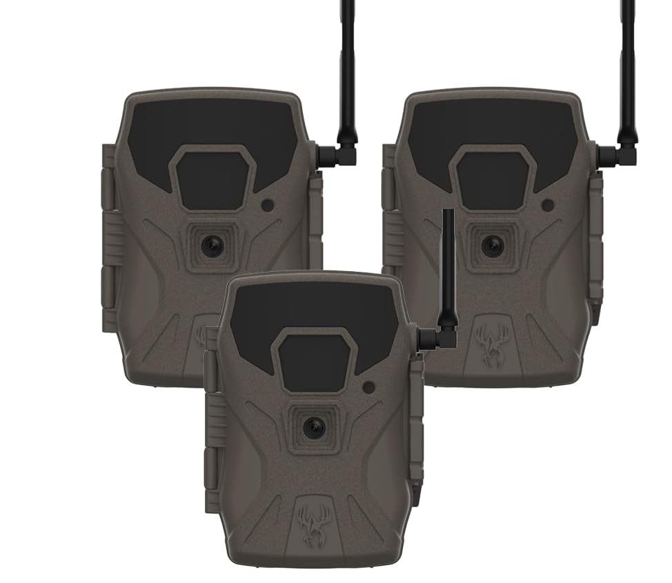 Wildgame Innovations Insite-V 3-Pack Cellular Trail Camera 32 MP, 80ft Detection - size: 3-Pack