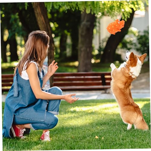 SUPVOX Indestructible Dog Chew Toy Fun Squeaker Pigs for Puppies Dogs Interactive Pet Toy