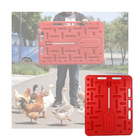 Pig Sorting Divider Panel, Livestock Divider, Reusable Handle Hog Sorting Board for Pasture Management, Horizontal Vertical Use(76x97CM/3PCS) - size: 76x97CM/3PCS