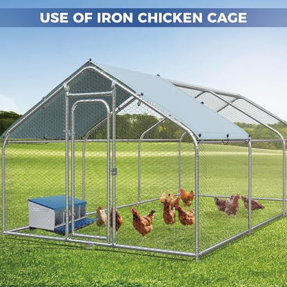 Garvee Nesting Boxes for Chickens - 4 Compartment Metal Stainless Steel Chicken Nesting Boxes with Pull-Out Trays,Hen Roosting & Laying Eggs,Roll Away Design,Easy to Install and Easy to Clean - color: Blue, size: 4 Holes