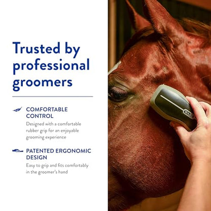 WAHL Professional Animal Equine Grooming Face Horse Brush - Black