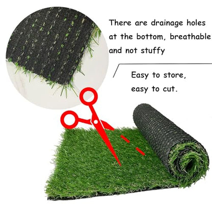 kathson 2 Pcs Large Chicken Nesting Pads,11.8 X 23.6 in Cuttable Artificial Grass Rug Carpet Washable Synthetic Turf Mat Nest Box Bedding Liners for Egg Laying Pet Garden Lawn Indoor Outdoor - size: 2 Pcs