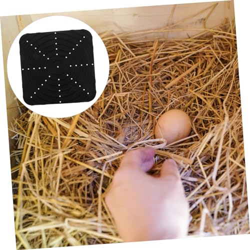 balacoo Washable Silicone Chicken Nesting Pad for Egg Protection Breathable Nesting Box Mat Easy to Clean Chicken Bedding for Hens and Chicks Lightweight and Odorless Design