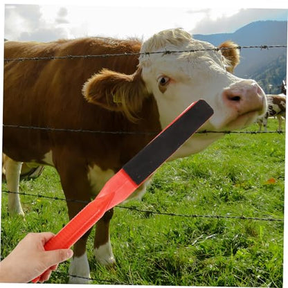 POPETPOP Handheld Pig Paddle Tool for Livestock Handling Durable Construction Ergonomic Grip Lightweight Design for Cattle and Sheep Management Farm Equipment